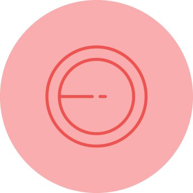 Çember olun. Web simgesi basit tasarım