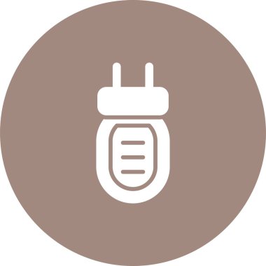 Kapasitör web simgesinin vektör illüstrasyonu