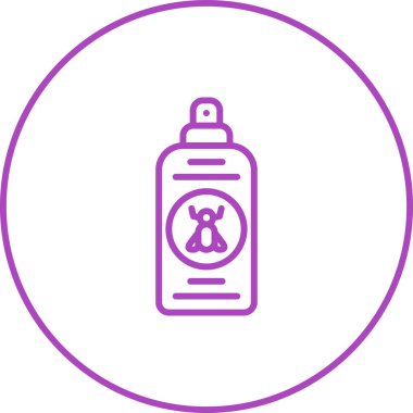 Böcek kovucusunun temel doğrusal simgesi