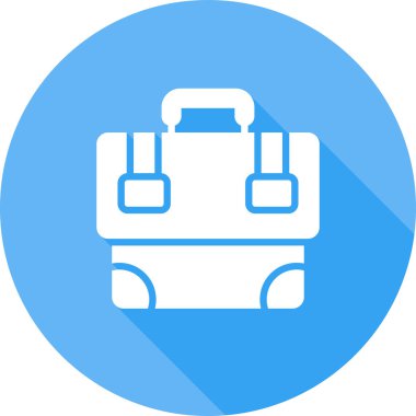 Evrak Çantası'nı web simge vektör çizim