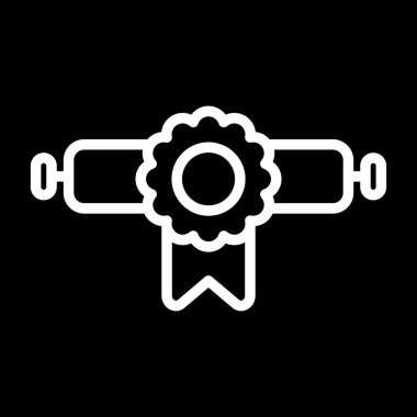Certificate icon, vector illustration simple design