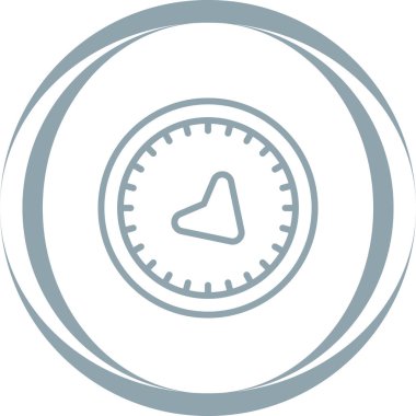 pusula simgesi web basit illüstrasyon