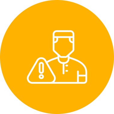 kullanıcı. Web simgesi basit illüstrasyon