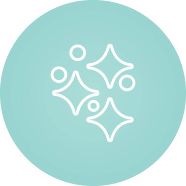 Yıldız simgelerinin vektör illüstrasyonu