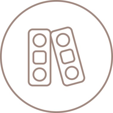 Dosya Dizini Web simgesi basit illüstrasyon