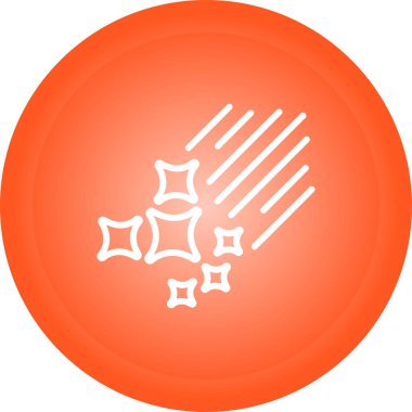 Yıldızlı vektör illüstrasyonu