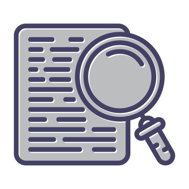 Ara. Web simgesi basit tasarım