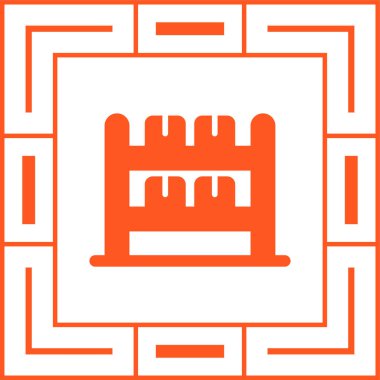 Stok simgesinin vektör illüstrasyonu