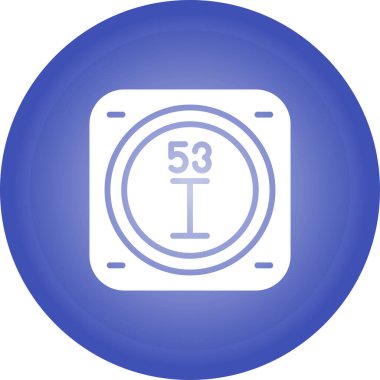 Periyodik tablo ağının kimyasal elementi basit illüstrasyon