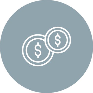 sikke simge tasarım, vektör çizim