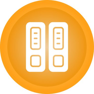 dizin web simgesi, basit vektör illüstrasyonu