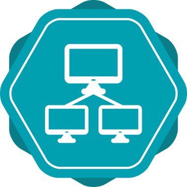 Ağ İzleme Vektörü Simgesi Beyaz Arkaplanda İzole Edildi 