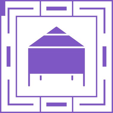 Branda. Web simgesi basit tasarım