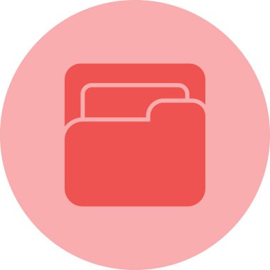 dizin web simgesi, basit vektör illüstrasyonu