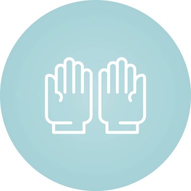 el vektör simgesi modern basit illüstrasyon