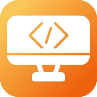 vector illustration of Coding icon 