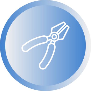 Pense modern simgesinin vektör illüstrasyonu  