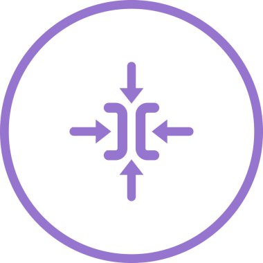 Kısıtlamalar vektör simgesi, illüstrasyon 