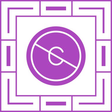 Uygulamalar ve web siteleri için kapatılan altyazı veya altyazı düz vektör simgesi