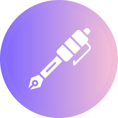  Dolma kalem simge vektör çizim