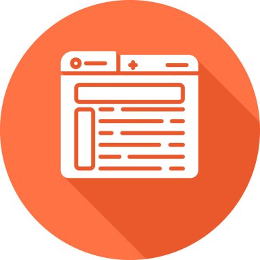 Düzen tasarımı ikon vektör illüstrasyonu