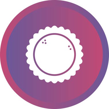 Güneş. Web simgesi basit illüstrasyon