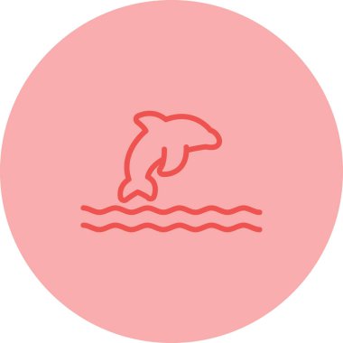 yunus simgesi web basit illüstrasyon