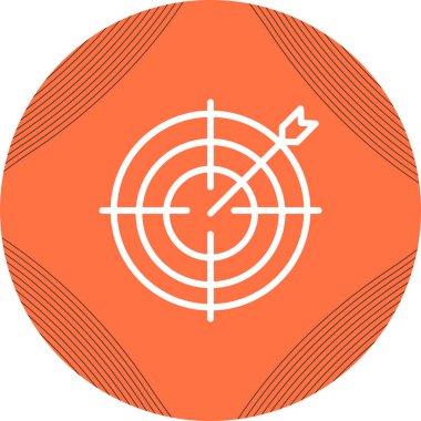 hedef web simge vektör çizim