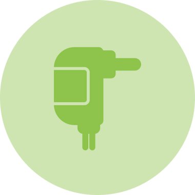 elektrik dolgu simgesi web illüstrasyonu