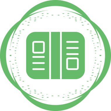 Kutu simgesi vektör illüstrasyonu