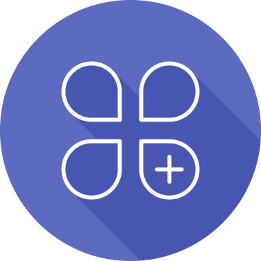 Simge Uygular. Uygulamalar Pictogram. Programlar İmza, Vektör İllüstrasyonu