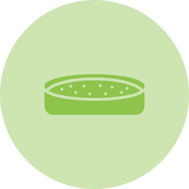 Petri Çanağı ikon vektör illüstrasyonu 