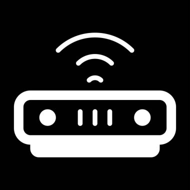 Yönlendirici. Web simgesi basit illüstrasyon 