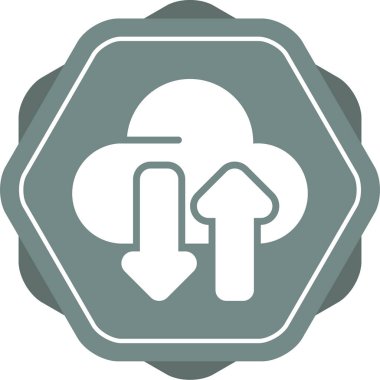 Paylaşılan Ev Sahipliği simgesi vektör illüstrasyonu