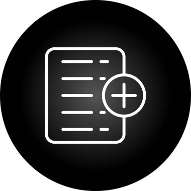 Artı İşaretle, Simge Vektörü İllüstrasyon Logo Şablonu Beyaz Arkaplanda İzole Ekle.