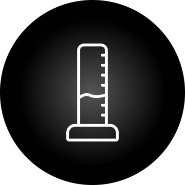 Mezuniyet Silindiri simgesinin vektör illüstrasyonu