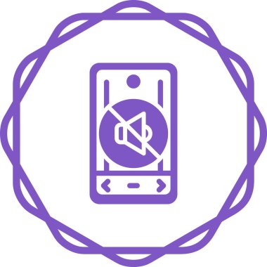 akıllı telefon simgesi, vektör illüstrasyonu basit tasarım