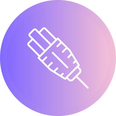 Ethernet web simgesinin vektör illüstrasyonu