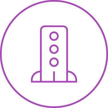 Modem simgesi web basit illüstrasyon