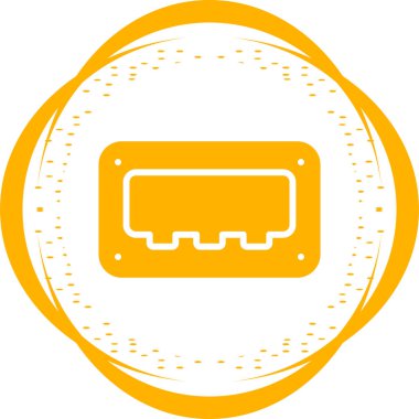 usb simgesi, vektör illüstrasyonu basit tasarım