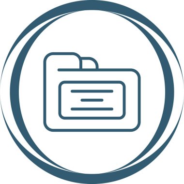 dizin web simgesi, basit vektör illüstrasyonu