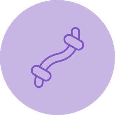 İp. Web simgesi basit illüstrasyon