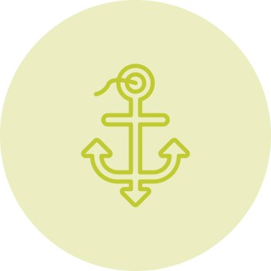 Çapa web simge vektör çizim