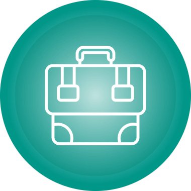 Evrak Çantası'nı web simge vektör çizim