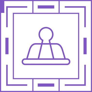 ataç simgesinin vektör illüstrasyonu