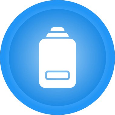 düşük pil ağ simgesi, basit vektör illüstrasyonu