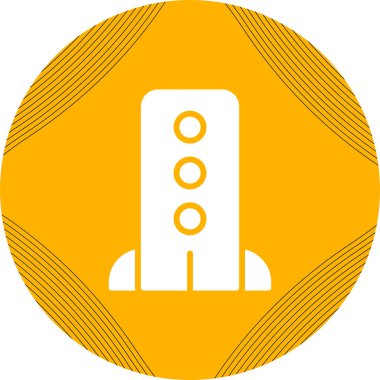 Modem simgesi web basit illüstrasyon