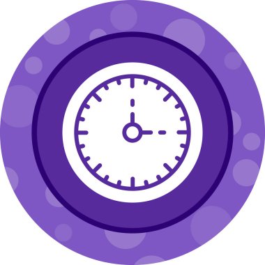 saat vektör simgesi işareti, sembol