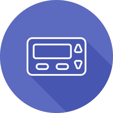 Sayfa simgesi, vektör illüstrasyonu basit tasarım