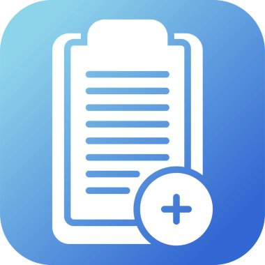 Kontrol listesi. Web simgesi basit illüstrasyon